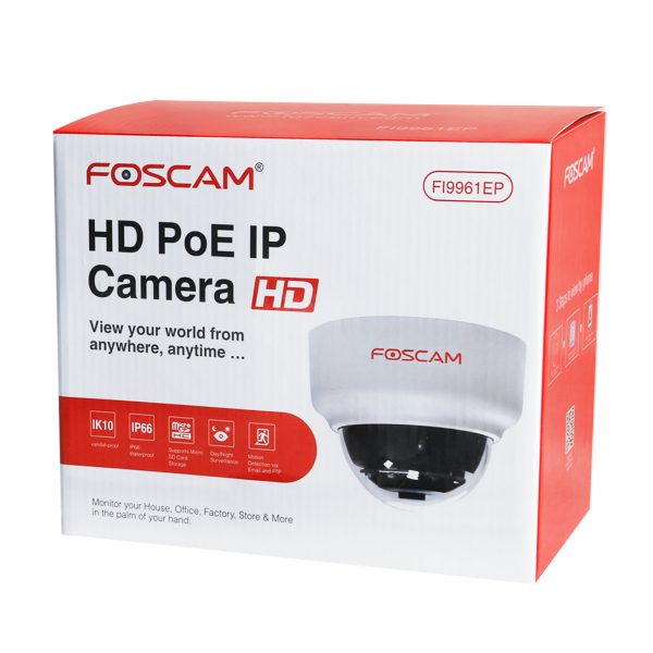 Foscam FI9961EP Full HD POE 2MP IP camera - Afbeelding 2