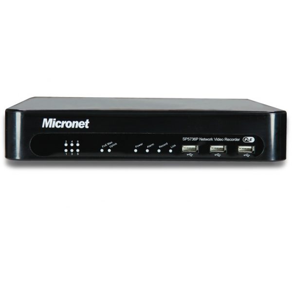 Micronet SP5736P PoE Plug-and-Play Videorecorder