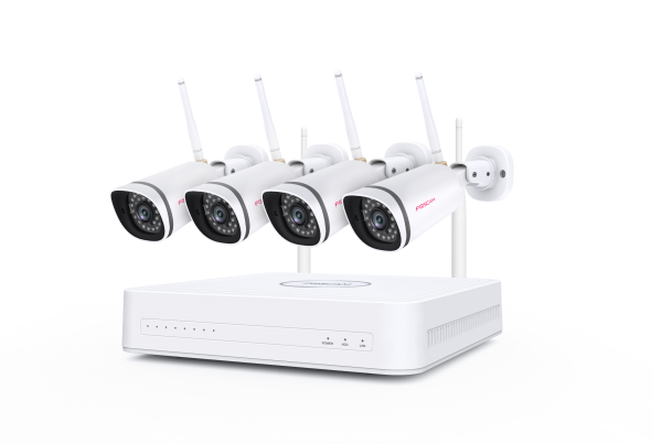 Foscam FN7104W-B4-1T Full HD WiFi beveiligingssysteem