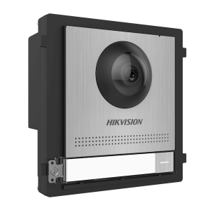 DS-KD8003-IME1/S, modulaire intercom, cameramodule RVS met beldrukker