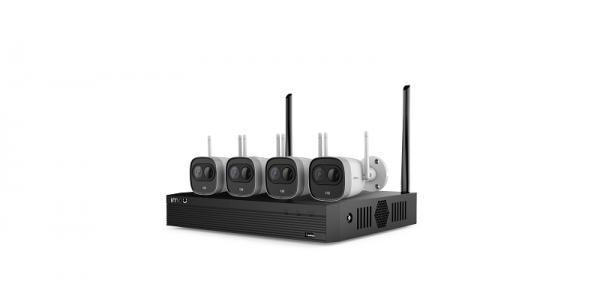 Imou Wireless Kit, draadloze beveiligingsset (4 camera's, 1 NVR)