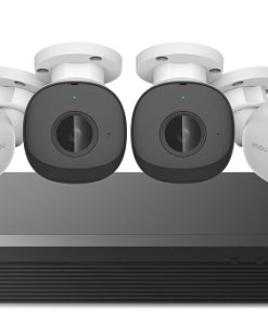 Imou Bullet PoE KIT, set bestaande uit 4 PoE bulletcamera's en 1 NVR