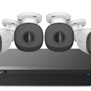 Imou Bullet PoE KIT, set bestaande uit 4 PoE bulletcamera's en 1 NVR