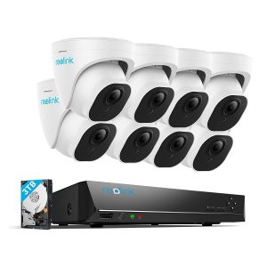 Reolink RLK16-820D8-A, slimme 8 MP beveiligingsset met persoons- en voertuigdetectie