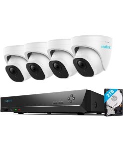 Reolink RLK8-820D4-A, 8MP beveiligingsset met slimme persoons- en voertuigdetectie