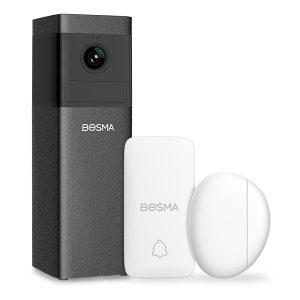 Bosma X1-DSDB, WiFi beveiligingsset voor binnen, met sensor en Smart Button