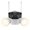 Reolink Duo Floodlight WiFi, slimme 4K WiFi Dual-lens camera met schijnwerpers en 180° kijkhoek