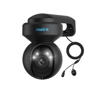 Reolink E1 Outdoor, slimme 5MP PTZ Dual-Band WiFi camera met spotlights (zwart)