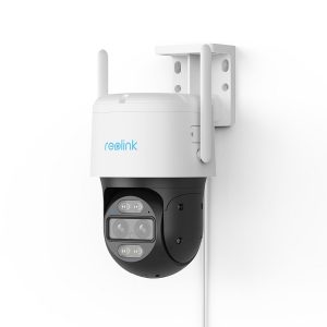 Reolink TrackMix Wired LTE, slimme 2K 4G LTE Dual-lens PTZ camera met 24/7 opnemen (bedraad)