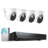 Reolink RLK8-1200D4-A-4MM, 12MP PoE beveiligingssysteem met 24/7 full color afbeeldingen