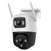 Imou Cruiser Dual 10MP, Dual-lens PT buitencamera met twee 5MP lenzen (1 vast, 1 roteerbaar)