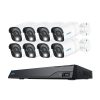 Reolink NVS16-12MB8, slimme 12MP PoE beveiligingsset met 24/7 opnemen