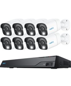 Reolink NVS16-12MB8, slimme 12MP PoE beveiligingsset met 24/7 opnemen