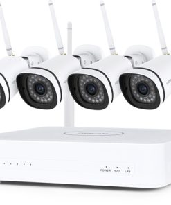 Foscam FN8108W-B4-1T, 2K/3MP 8-kanaals WiFi beveiligingsset