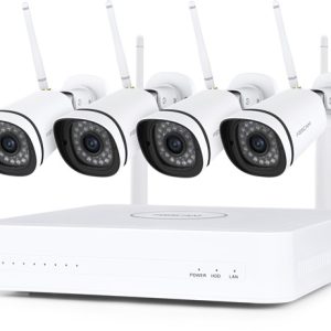 Foscam FN8108W-B4-1T, 2K/3MP 8-kanaals WiFi beveiligingsset