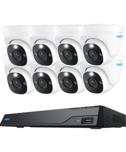Reolink NVS16-8MD8, slimme 8 MP PoE beveiligingsset met persoons- en voertuigdetectie