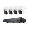 Reolink NVS8-8MD4, intelligente 4K UHD set met persoons- en voertuigdetectie