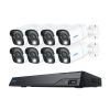 Reolink NVS16-8MB8, slimme 4K UHD PoE beveiligingsset met 4TB HDD ingebouwd