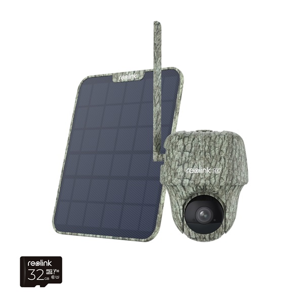 Reolink G450 + Solar Panel 2, 4G LTE wildlife camera met 360° rondom zicht