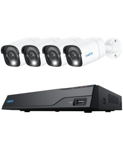 Reolink NVS8-12MB4, slimme 12MP PoE beveiligingsset met slimme detectie en 24/7 opnemen