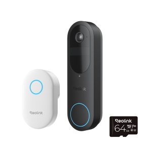 Reolink D340B batterijdeurbel mét Chime & 64GB micro SD-kaart