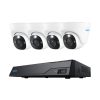Reolink NVS8-12MD4, slimme 12MP PoE beveiligingsset met intelligente detectie en 24/7 opnemen
