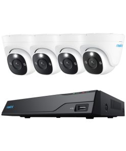 Reolink NVS8-12MD4, slimme 12MP PoE beveiligingsset met intelligente detectie en 24/7 opnemen